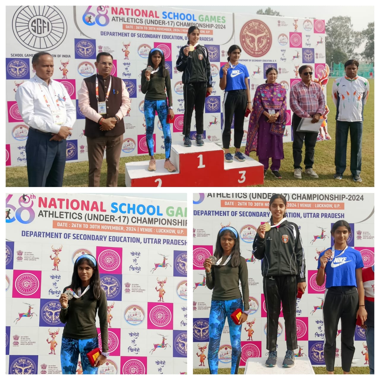 Read more about the article EDWINA JASON OF CLASS X – Got Silver Medal in SGFI – School Games Federation of India – 68th National School Games (2024-25)