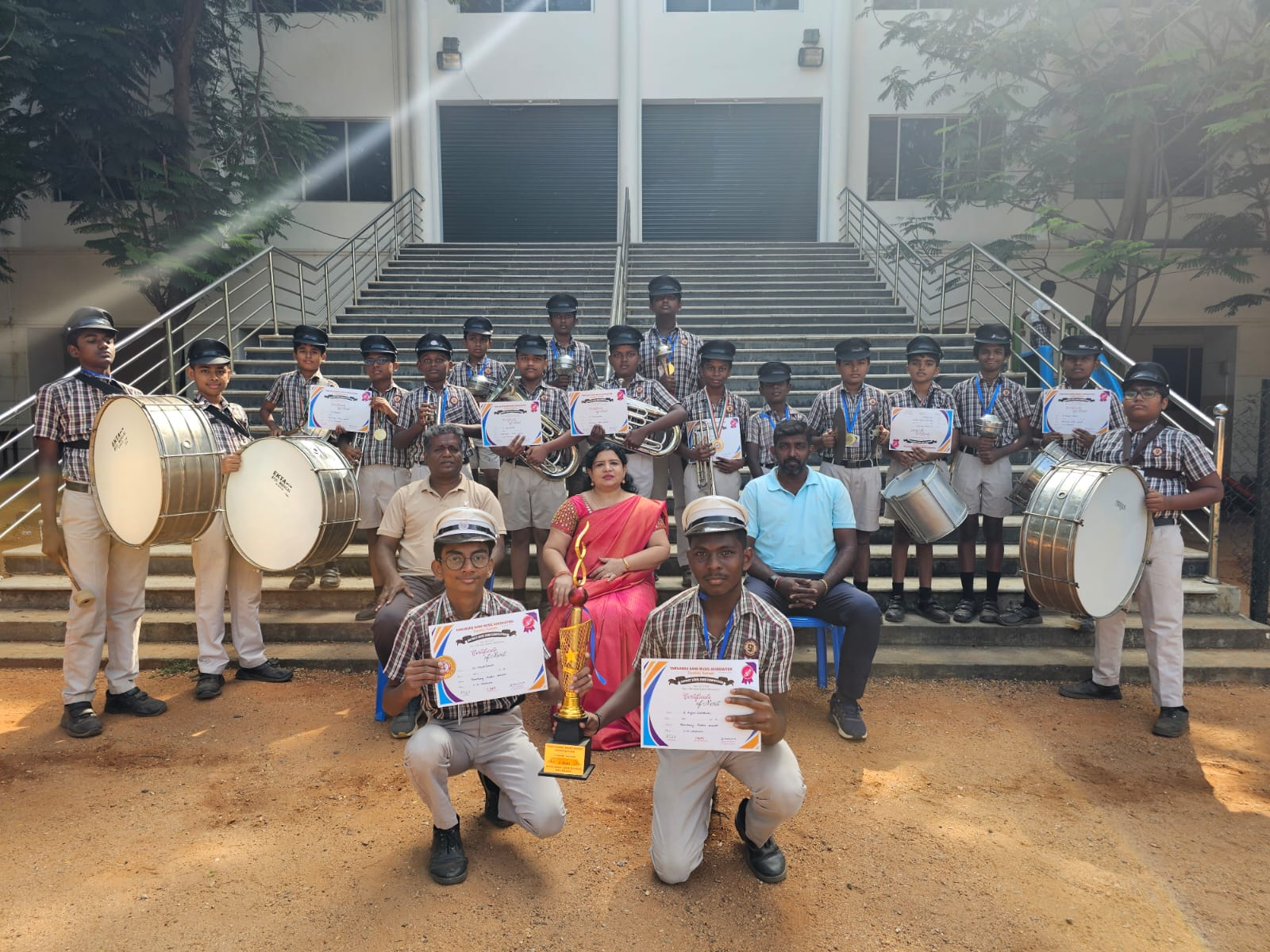 Read more about the article STATE LEVEL BAND COMPETITION – R.M.P.S BAND WINNERS