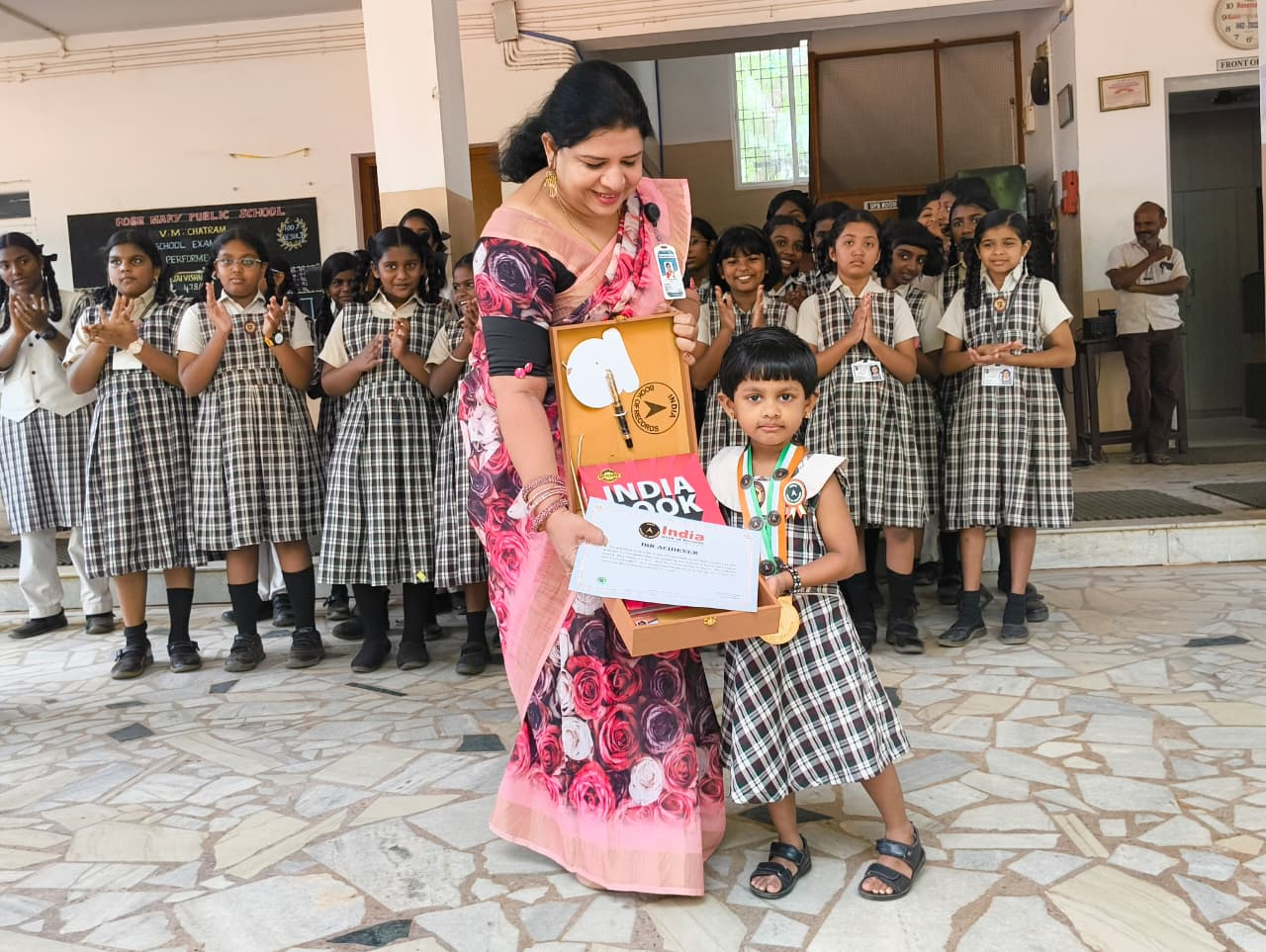 Read more about the article M. VARNAVI OF CLASS – LKG TIRUNELVELI TAMILNADU – TITLED AS IBR ACHIEVER FOR DEMONSTRATING AND EXPLAINING THE CONCEPT OF SPACE